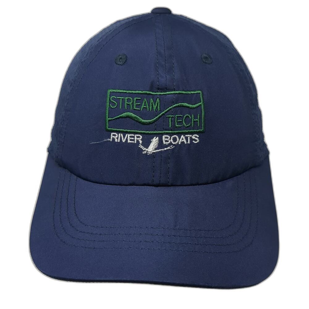 Port Authority Blue Baseball Cap One Size Stream Tech River Boats Maravia Hat